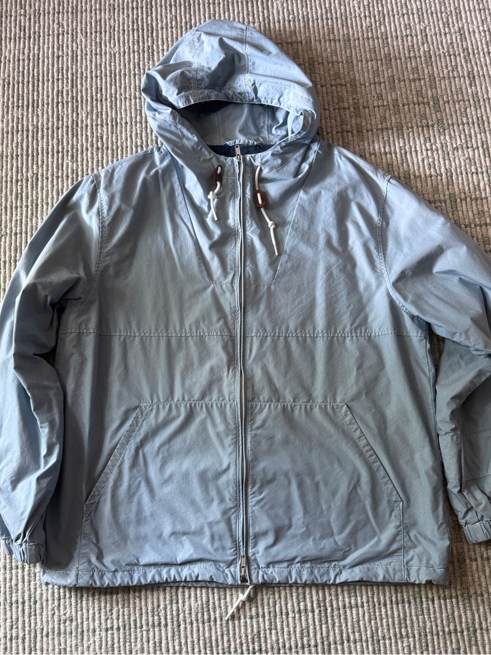 J. Crew Zip Up Cotton Windbreaker